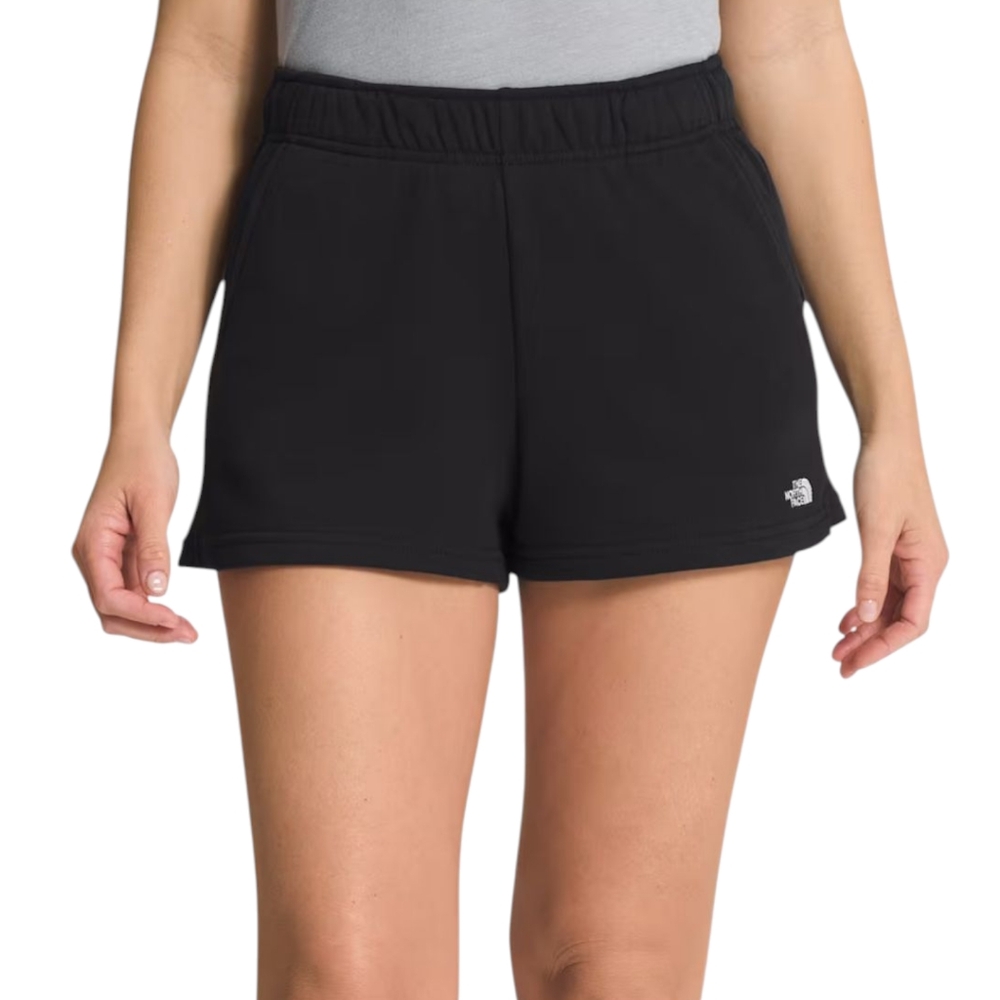 NWT The North Face Half Dome Fleece Shorts | XXL | Black Soft Cozy Pull On Short